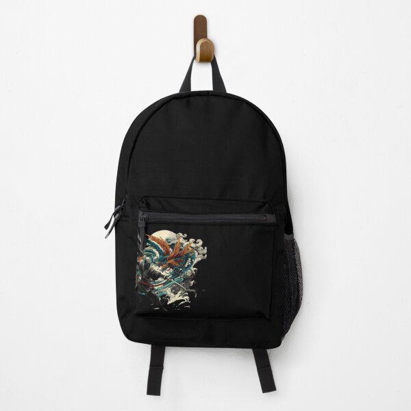 Item preview, Ninjutsu Fighter japanese Dragon Design designed and sold by RedDesignSyc.