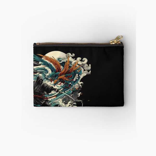 Item preview, Ninjutsu Fighter japanese Dragon Design designed and sold by RedDesignSyc.