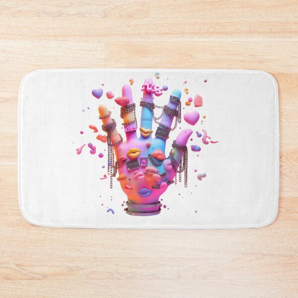 Item preview, Hand with KISS Plaques 2 designed and sold by Glariix.