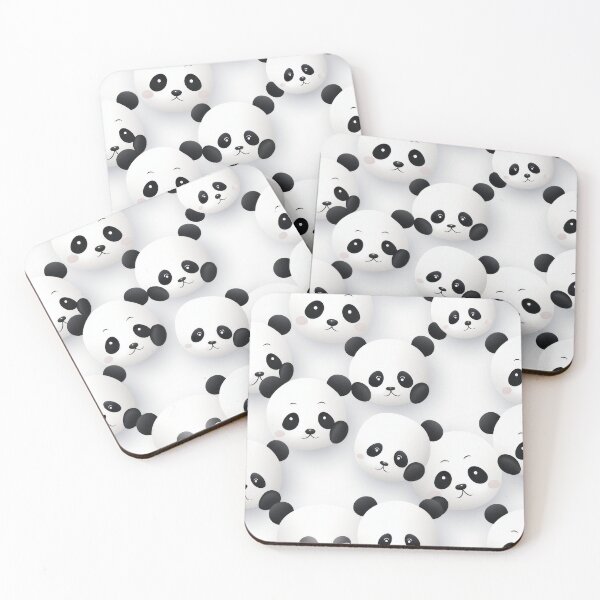 Item preview, Panda Patches Panda Palette panda pattern  designed and sold by PetPalsEmporium.