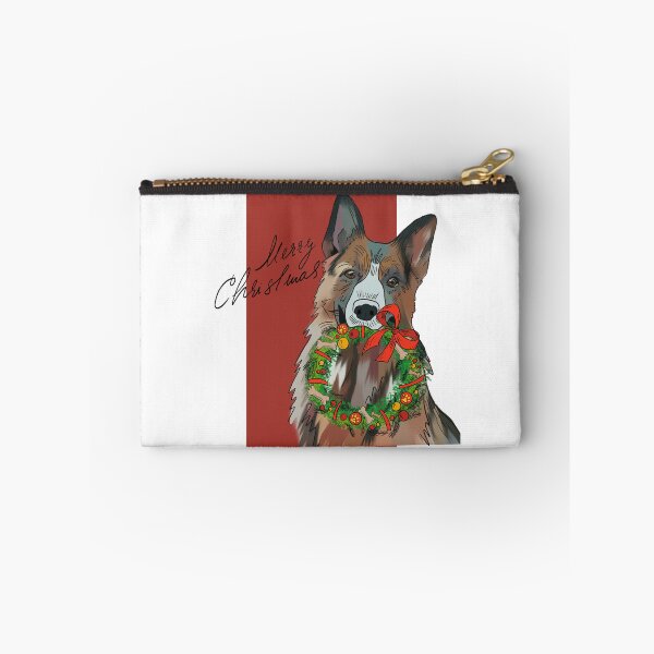 Item preview, Treat wreath Dog “Merry Christmas” designed and sold by SillyArtwork.