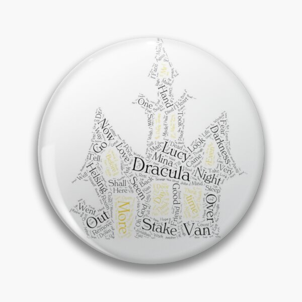 Item preview, Dracula by Bram Stoker wordcloud designed and sold by SJ-Atelier.