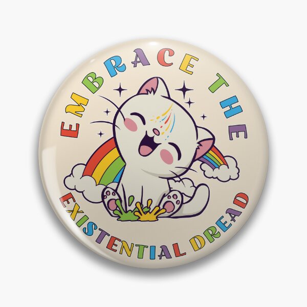 Item preview, Embrace the existential dread designed and sold by onemoremask.