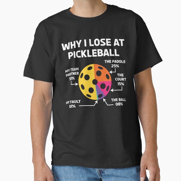 Item preview, Why I Lose at Pickleball Funny Pickleball designed and sold by lounis34.