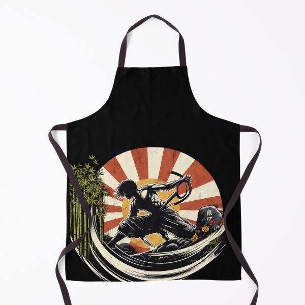 Item preview, Ninjutsu Fighter Japan Sun Circle Design designed and sold by RedDesignSyc.