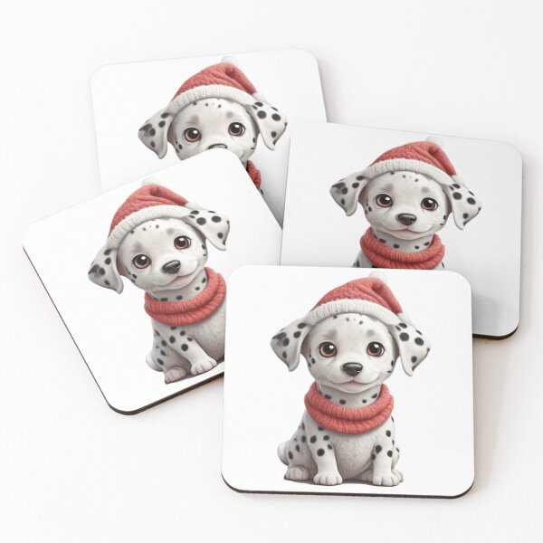 Item preview, dalmatian santa hat designed and sold by AxelBrook.