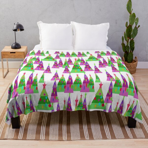 Item preview, Christmas Tree Farm - Colorful Christmas Trees designed and sold by Victoria Rose.