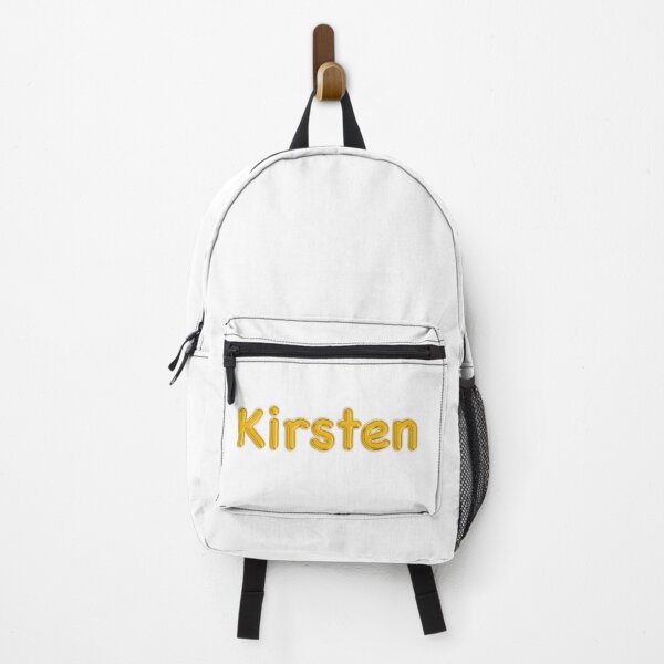Item preview, Golden Balloon Foil Kirsten Name Label designed and sold by NormadWorld.