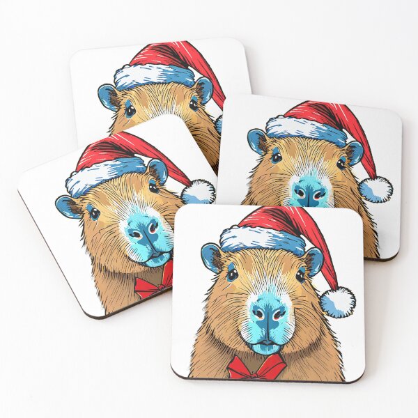 Item preview, Christmas Capybara  designed and sold by Len-adeu.