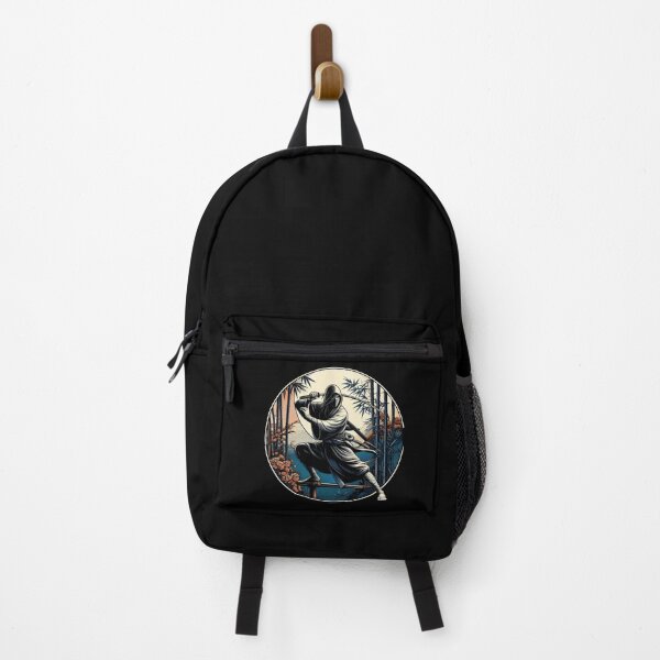 Item preview, Ninjutsu Fighter Bambus Circle Design designed and sold by RedDesignSyc.