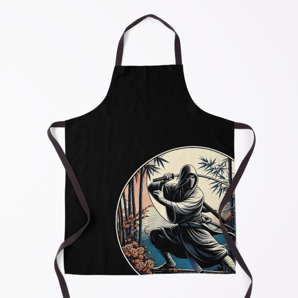 Item preview, Ninjutsu Fighter Bambus Circle Design designed and sold by RedDesignSyc.