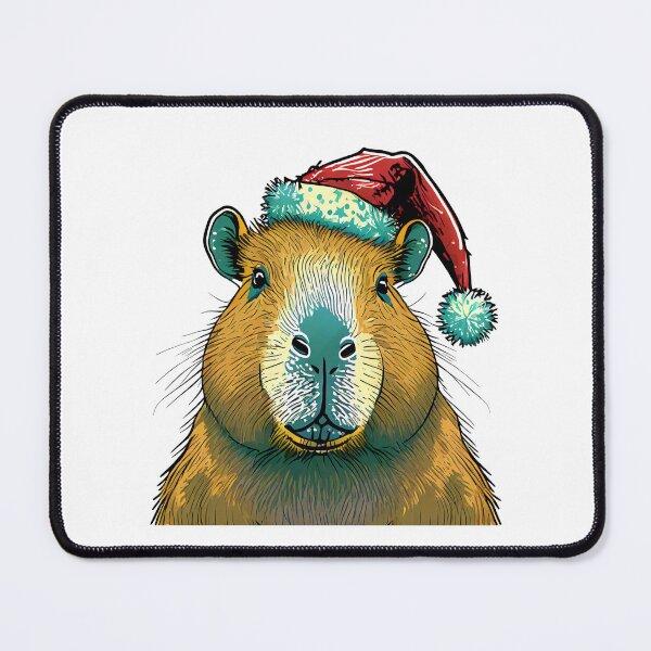Item preview, Christmas Capybara  designed and sold by Len-adeu.