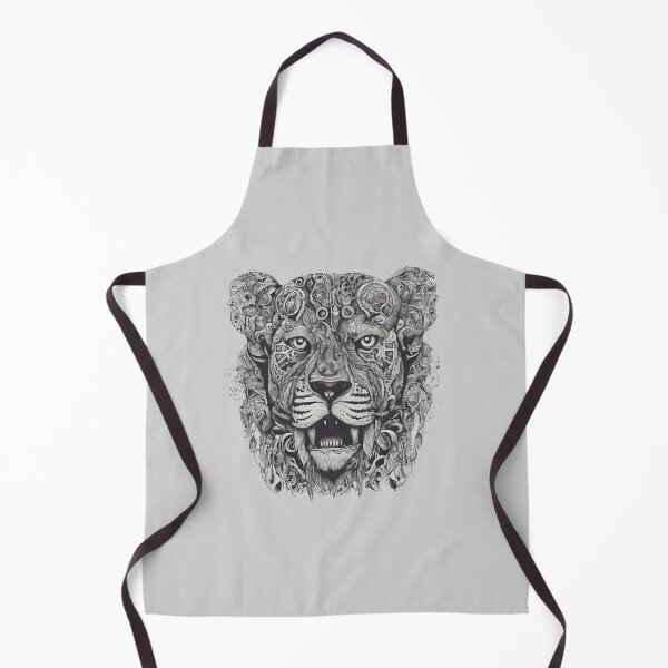Item preview, Digital Lion Portrait designed and sold by uniqueworkz.