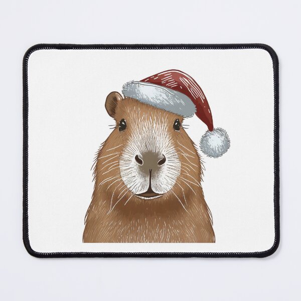 Item preview, Christmas Capybara designed and sold by Len-adeu.