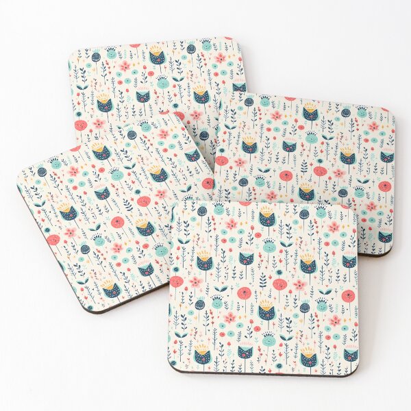 Item preview, Cute Seamless Dreamy Blooms designed and sold by HisoTorDesign.