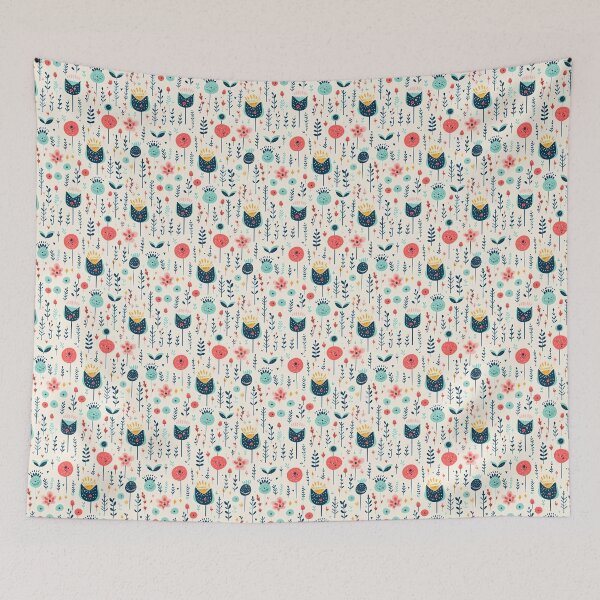 Item preview, Cute Seamless Dreamy Blooms designed and sold by HisoTorDesign.