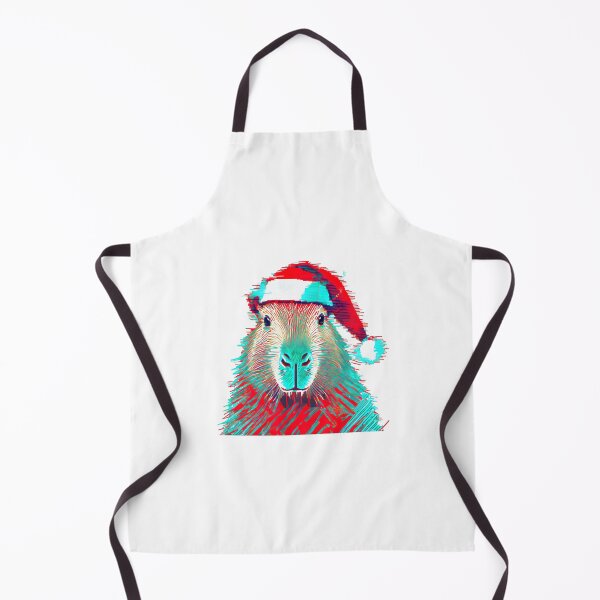 Item preview, Christmas Capybara designed and sold by Len-adeu.