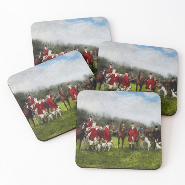 Item preview, Hunter - The fox hunt - Tally-ho 1924 designed and sold by Mike Savad Photography.