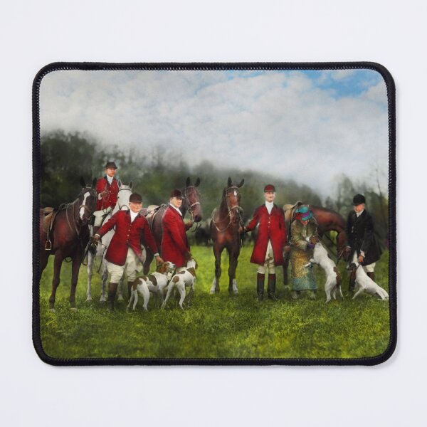 Item preview, Hunter - The fox hunt - Tally-ho 1924 designed and sold by Mike Savad Photography.