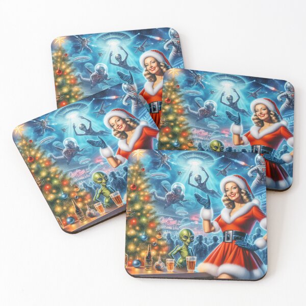 Item preview, FESTIVE FUN IN THE EXTRATERRESTIALS BAR designed and sold by SCOTTYBOYART.