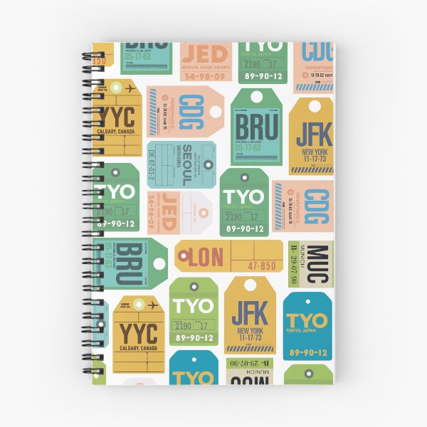 Item preview, Cute Vintage Luggage Tags Pattern designed and sold by kapotka.