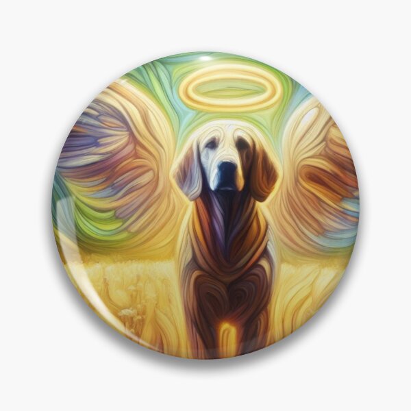 Item preview, Angel Dog in a field  designed and sold by scollins5.