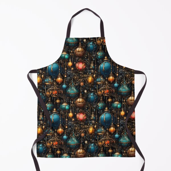 Item preview, Steam Punk Christmas Lights pattern designed and sold by Sp3ctrumOfColor.