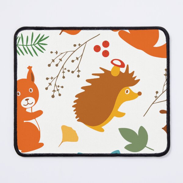Item preview, garden wildlife autumn pattern designed and sold by WATEKE.