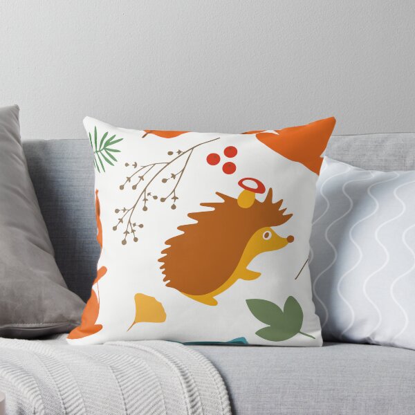 Item preview, garden wildlife autumn pattern designed and sold by WATEKE.
