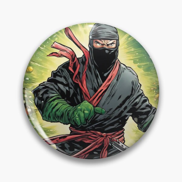 Item preview, Ninja Save Christmas – Unleash the holiday magic with this whimsical sticker!  designed and sold by CristyAV.