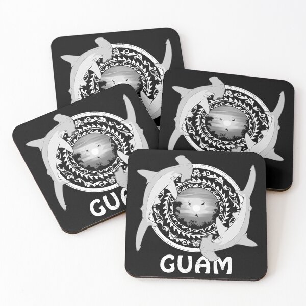 Item preview, Guam hammerhead shark designed and sold by NicGrayGraphic.