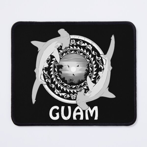 Item preview, Guam hammerhead shark designed and sold by NicGrayGraphic.