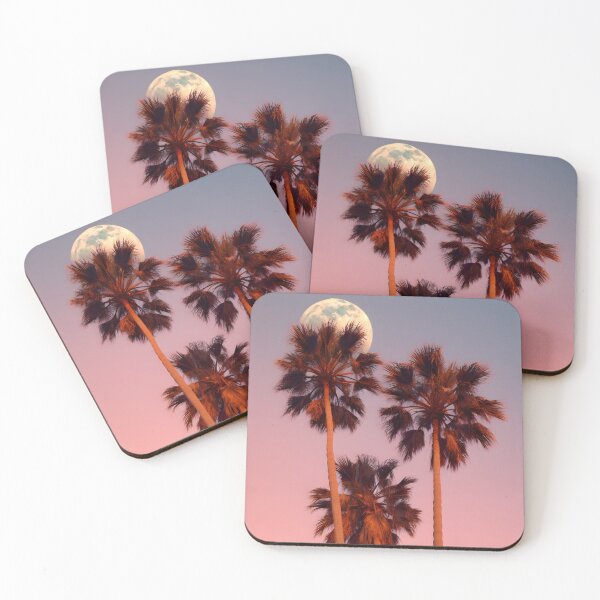 Item preview, Tropical island palm at sunset photo - Landscape photography designed and sold by TheArtistOf2022.