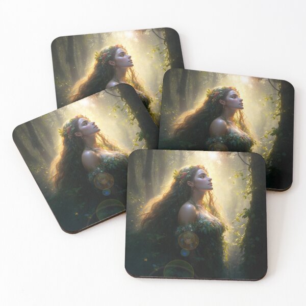 Item preview, Nymph goddess Gaia from Greek mythology quote designed and sold by TheLocoShop.