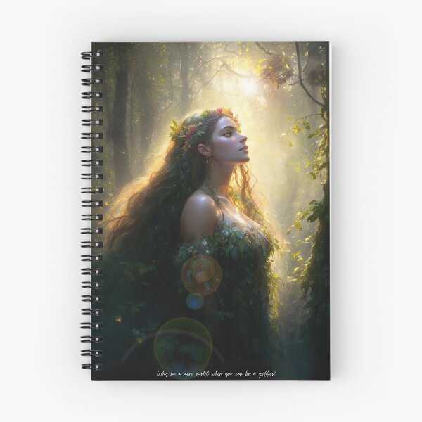 Item preview, Nymph goddess Gaia from Greek mythology quote designed and sold by TheLocoShop.