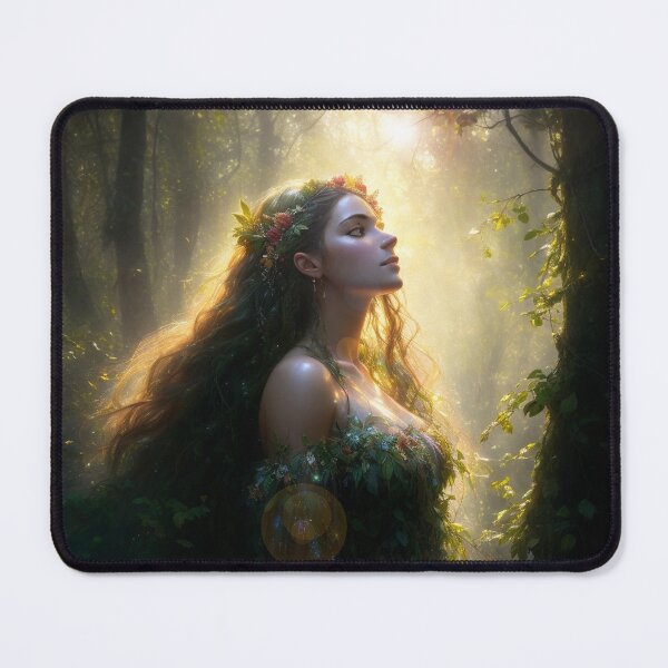 Item preview, Nymph goddess Gaia from Greek mythology quote designed and sold by TheLocoShop.