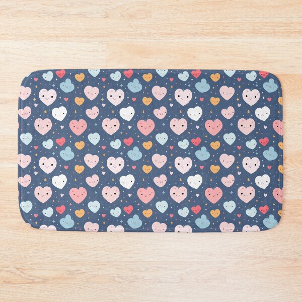Item preview, Cute Seamless Hearts Aglow designed and sold by HisoTorDesign.