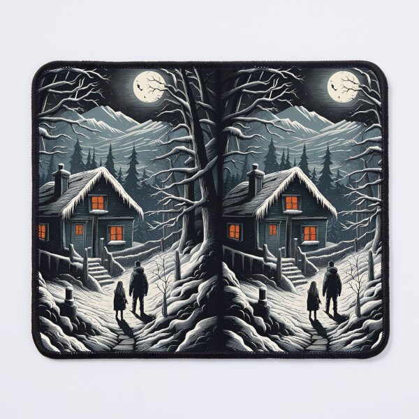 Item preview, Winter And Christmas Horror Artificial Intelligence Themed designed and sold by HAYKA PRIME SHOP MARKET PLACE.