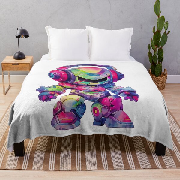 Item preview, Colorful Retro Robot designed and sold by ZenEvoke.