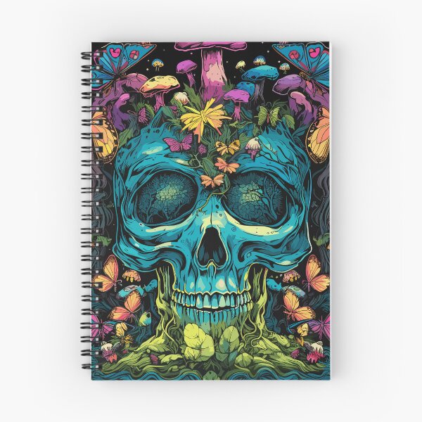 Item preview, Skull Tree Butterfly Garden designed and sold by MushMagicWear.