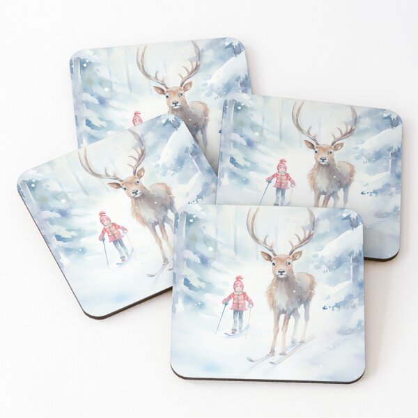 Item preview, Joyful Reindeer Wonderland designed and sold by cute-animals99.