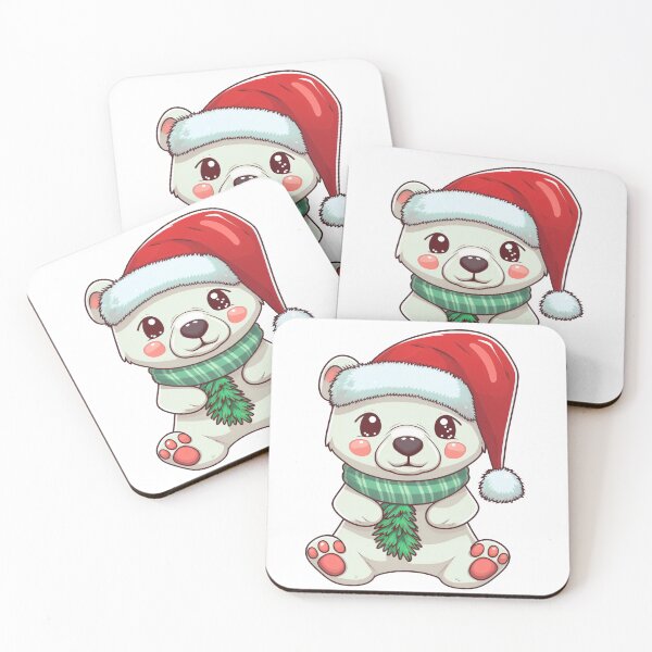 Item preview, Cute Christmas bear designed and sold by Yarnith.