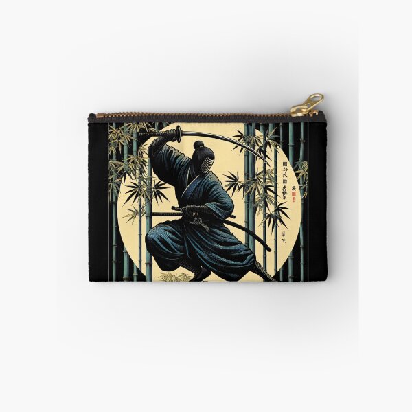Item preview, Ninjutsu Bamboo Katana Fighter Circle Design designed and sold by RedDesignSyc.