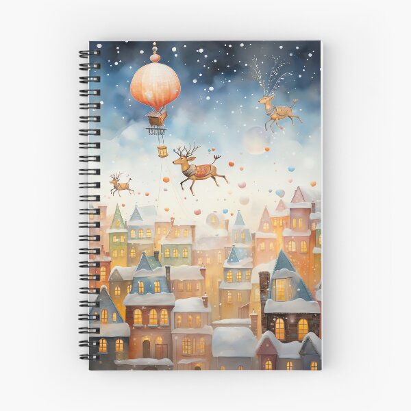 Item preview, Whimsical Winter Journey designed and sold by cute-animals99.