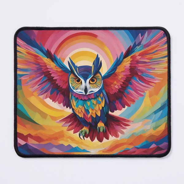Item preview, Owl flying in Magic Night designed and sold by BotunPeony.