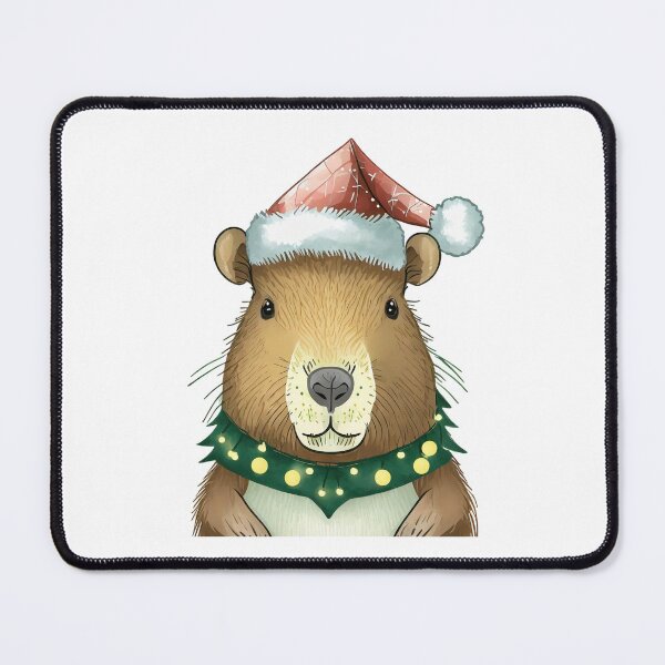 Item preview, Christmas Capybara designed and sold by Len-adeu.