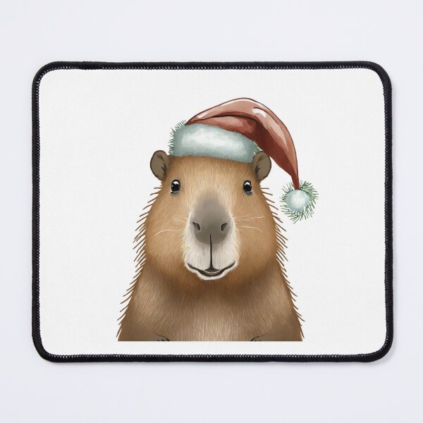 Item preview, Christmas Capybara  designed and sold by Len-adeu.