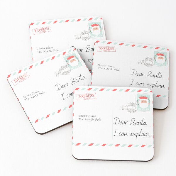 Item preview, Dear Santa, I can explain... designed and sold by Lucasso432.