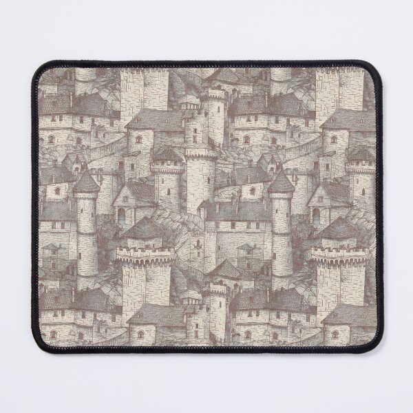 Item preview, Copy of Castle drawing designed and sold by Alessandro Remo Mazzoni Remotextiles.