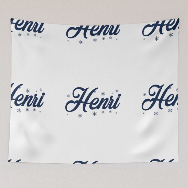 Item preview, Copos de nieve para Henri designed and sold by JustStraight.